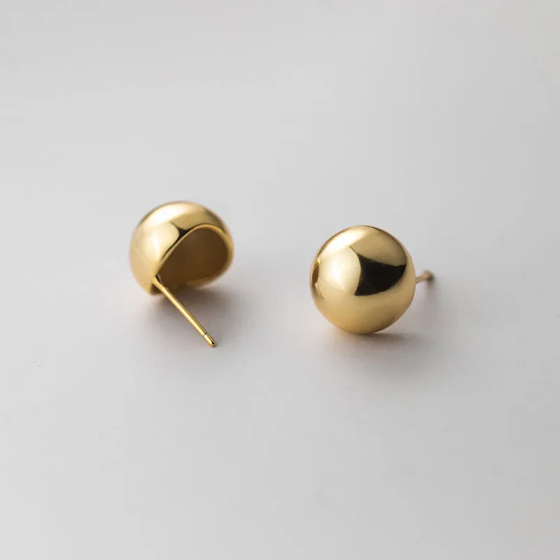 Ball Stud Earrings