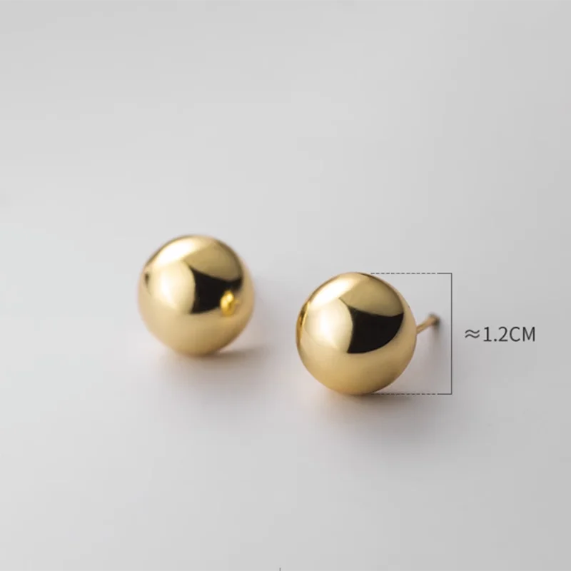 Ball Stud Earrings